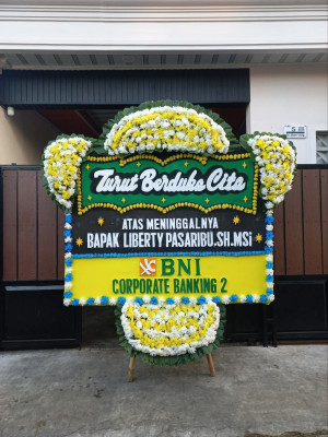 Papan Bunga Duka di Sutera