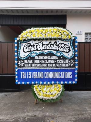 Papan Bunga Duka di Sutera